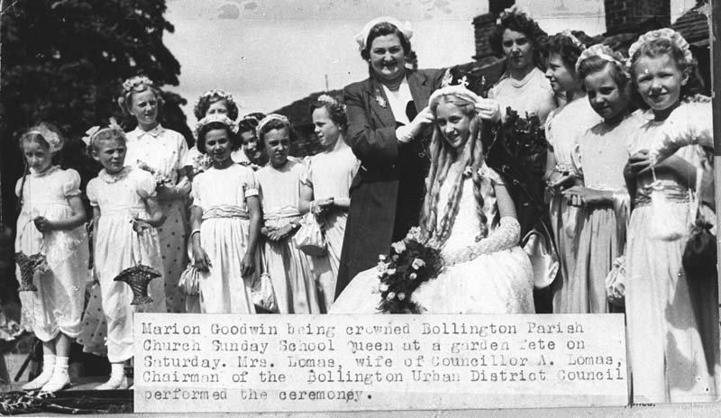 Marion Goodwin crowned Rose Queen