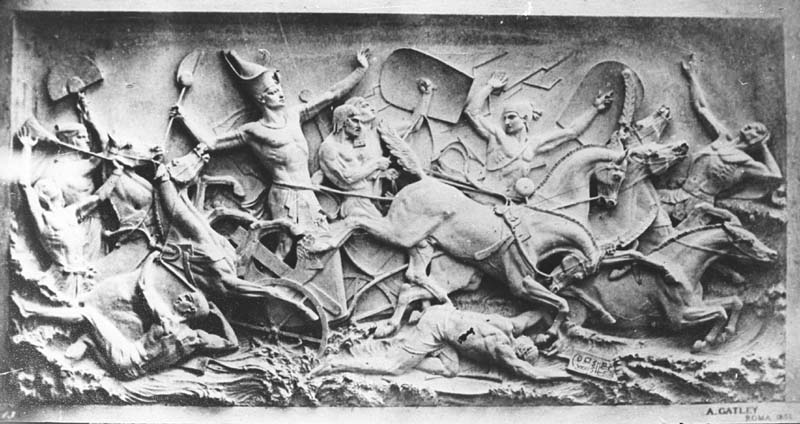 Gatley freize, Rome