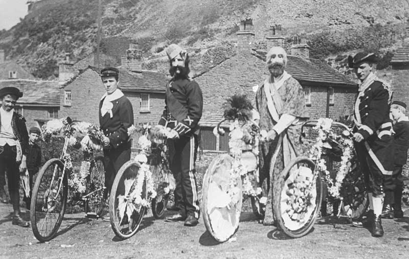 Fancy dress bicycle parade