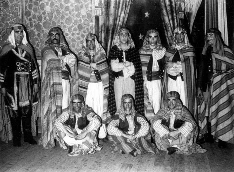 Rhoda Dawson dance school.  The Forty Thieves production