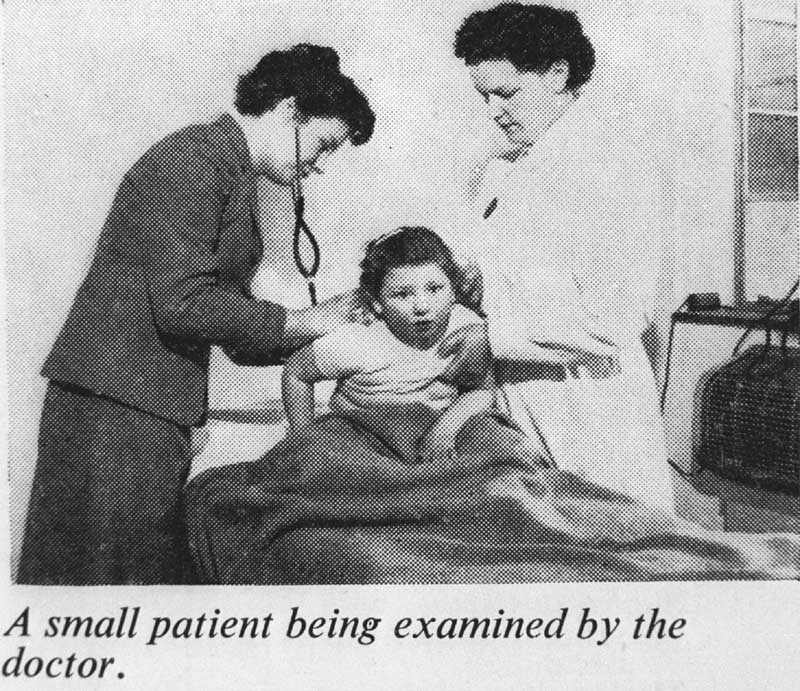 FCSDA nursery as children’s clinic