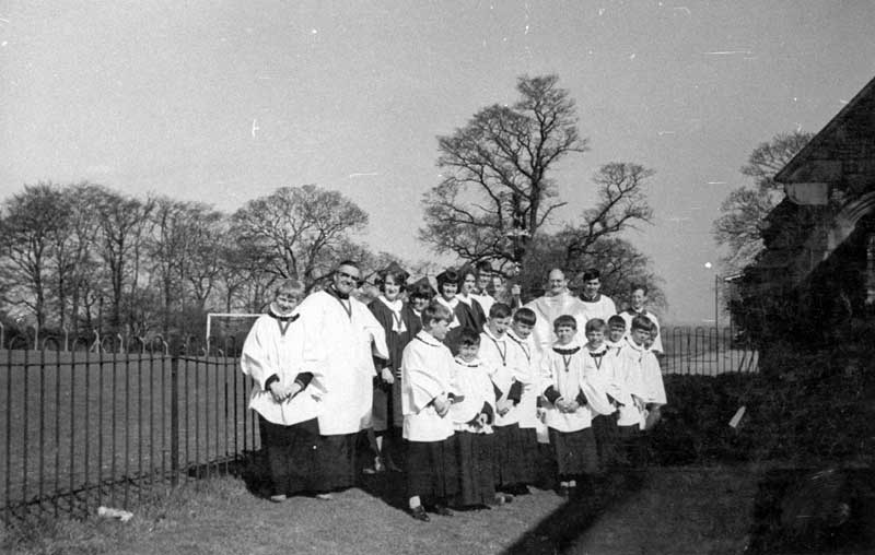 Choir at the side of St Oswald’s Church