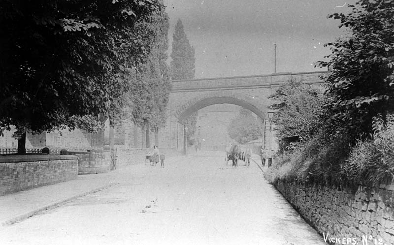 Wellington Road & railway viaduct