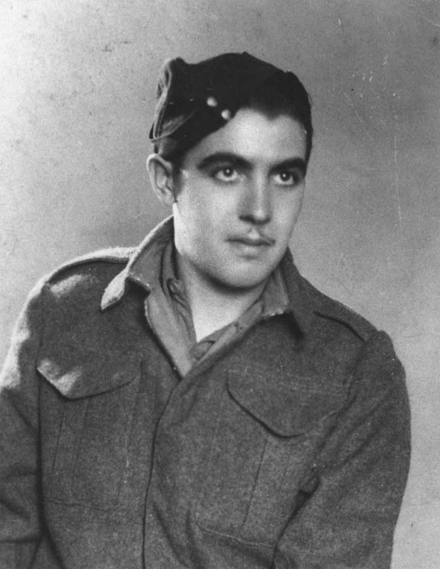 Alfred Smith in military uniform