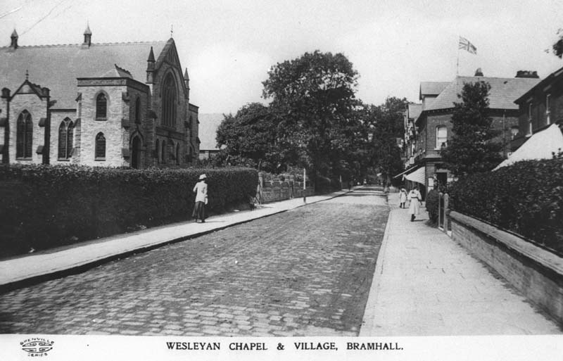 Wesleyan Chapel and village, Bramhall