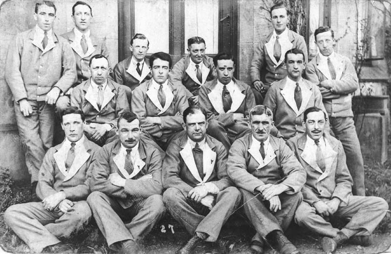 Patients at Rock bank Military Hospital
