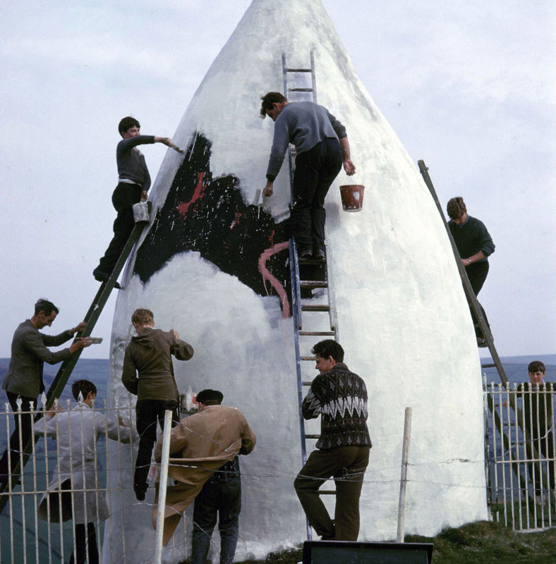 Repainting White Nancy