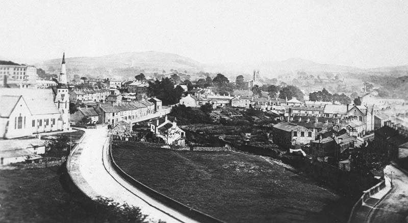 View of Bollington from the Aqueduct