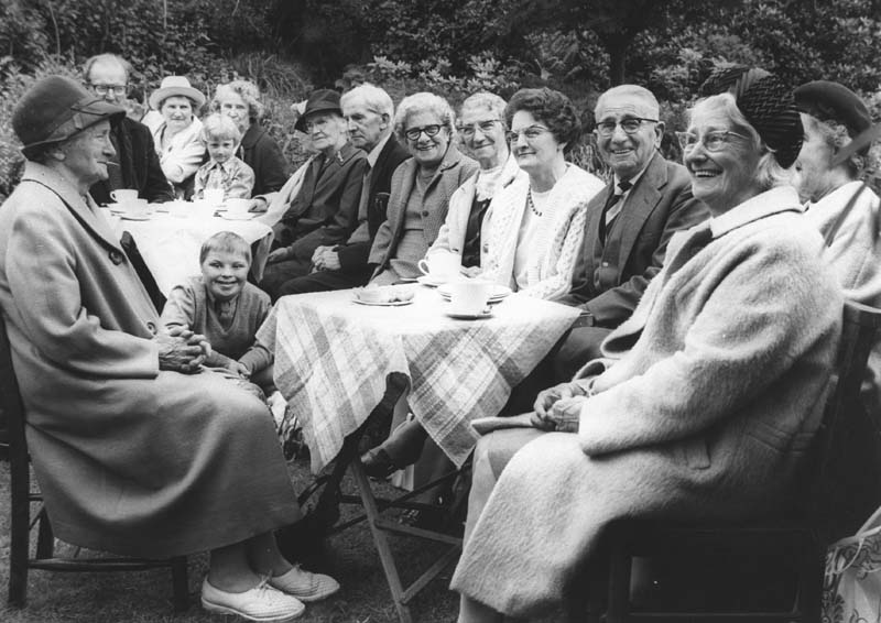 Garden Party at Rock Cottage, Kerridge
