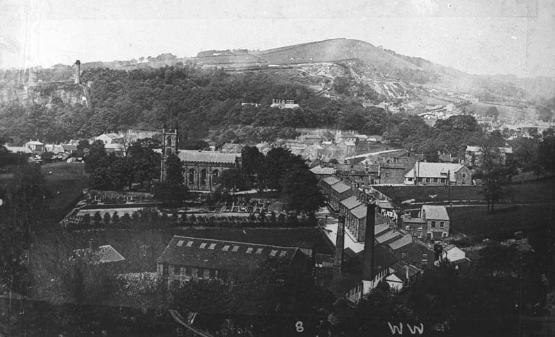 View across Bollington