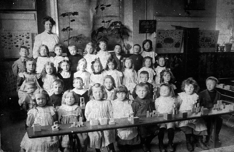 Water Street School class
