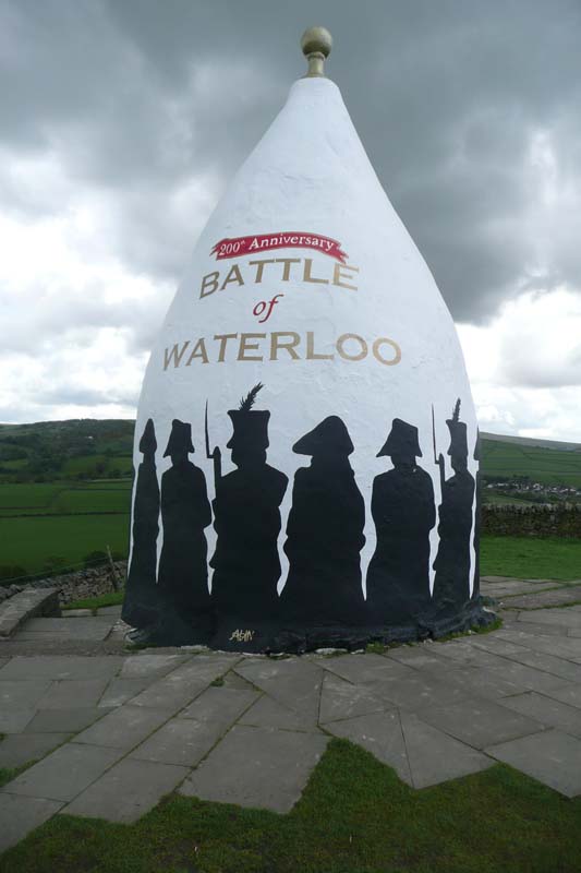 White Nancy Battle of Waterloo anniversary