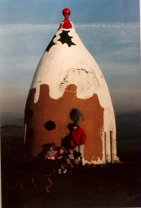 White Nancy Christmas Pudding