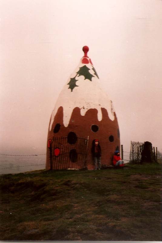 White Nancy Christmas Pudding