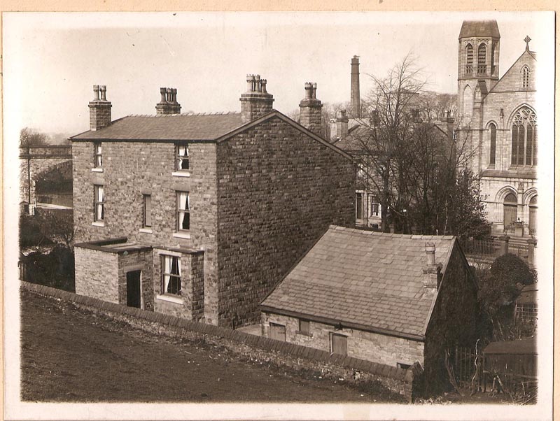 Bollington Town Hall rear view